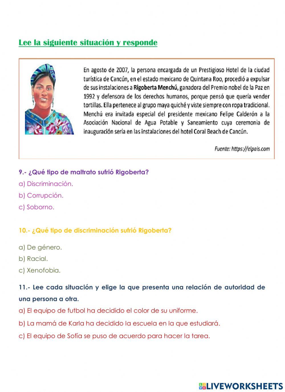 Examen Formación C y E