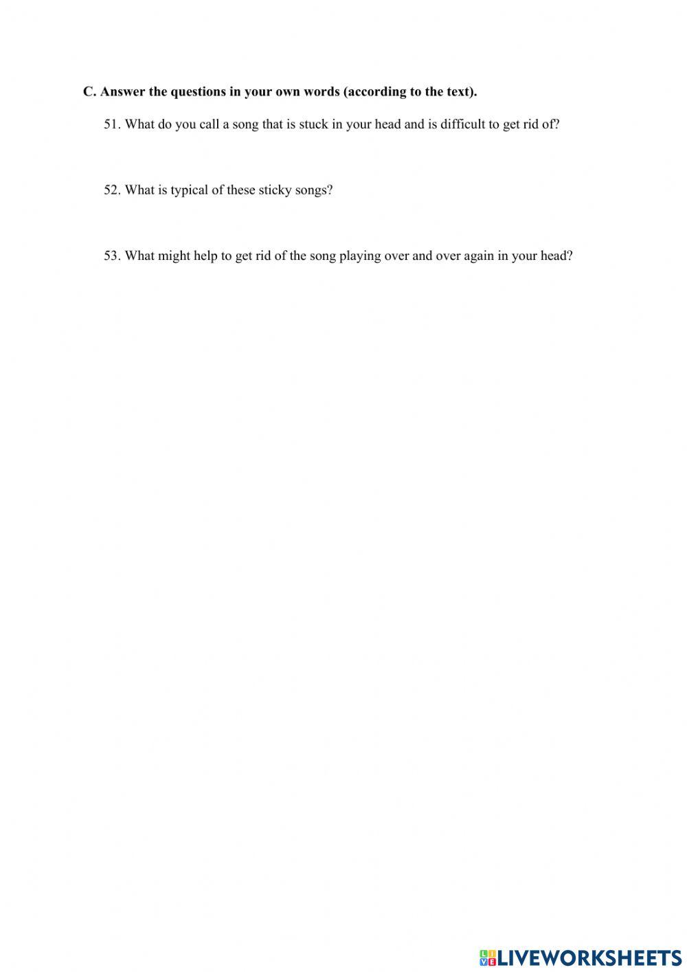 Psychologists identify why certain songs get stuck in your head