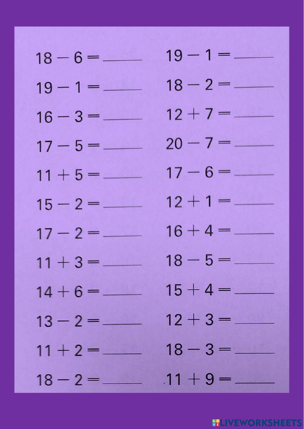 +-- do 20 bez přechodu