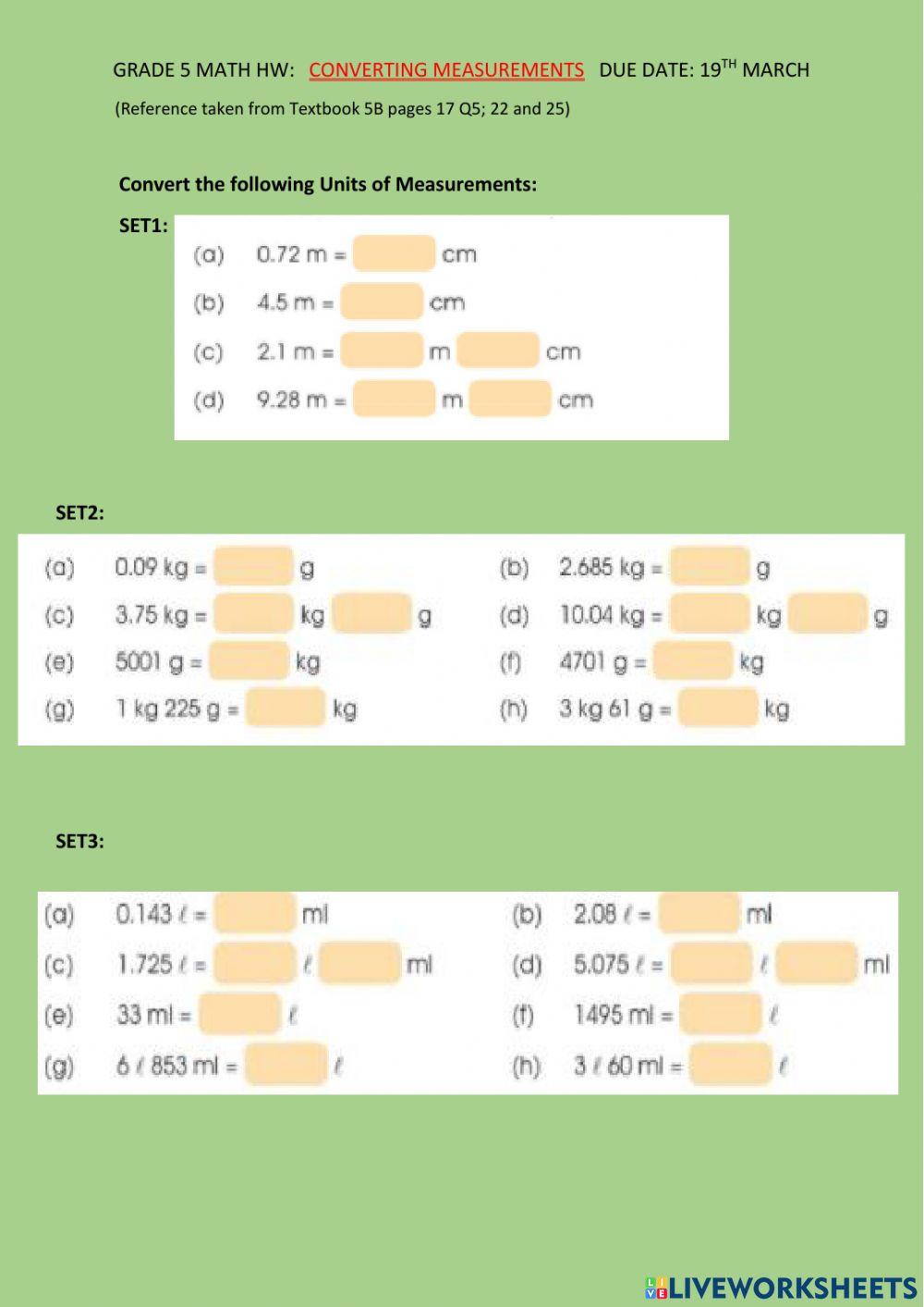 converting measurement HW grade 5 6472318 Sutapa Datta converting measurement HW grade 5 6472318 Sutapa Datta