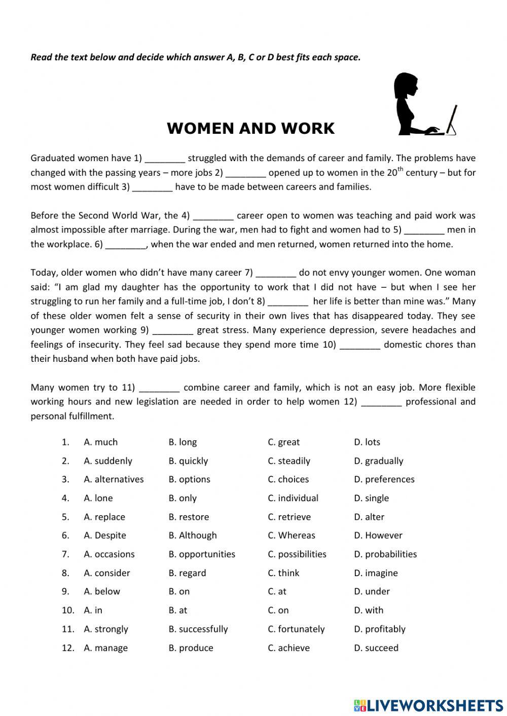 Women and work