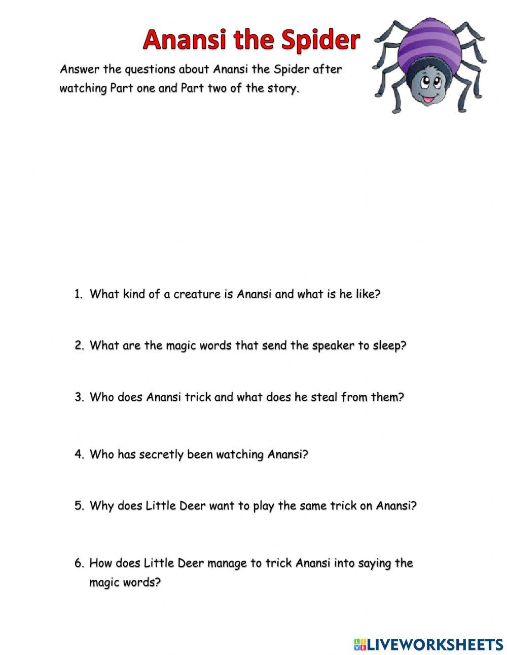 anansi-the-spider-interactive-worksheet-live-worksheets