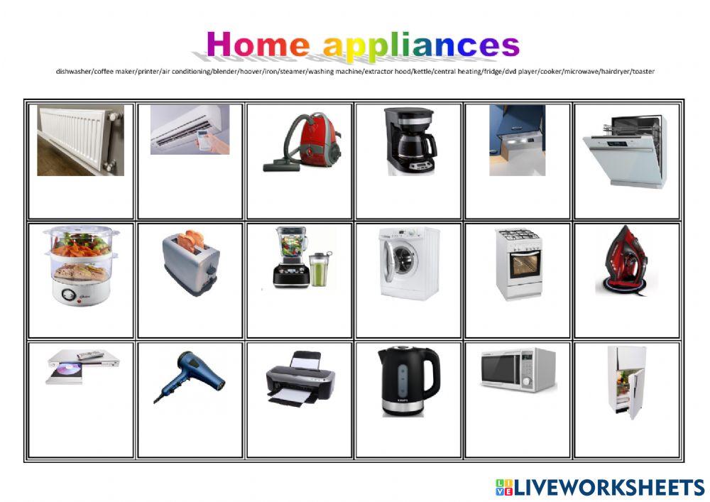 Home appliances
