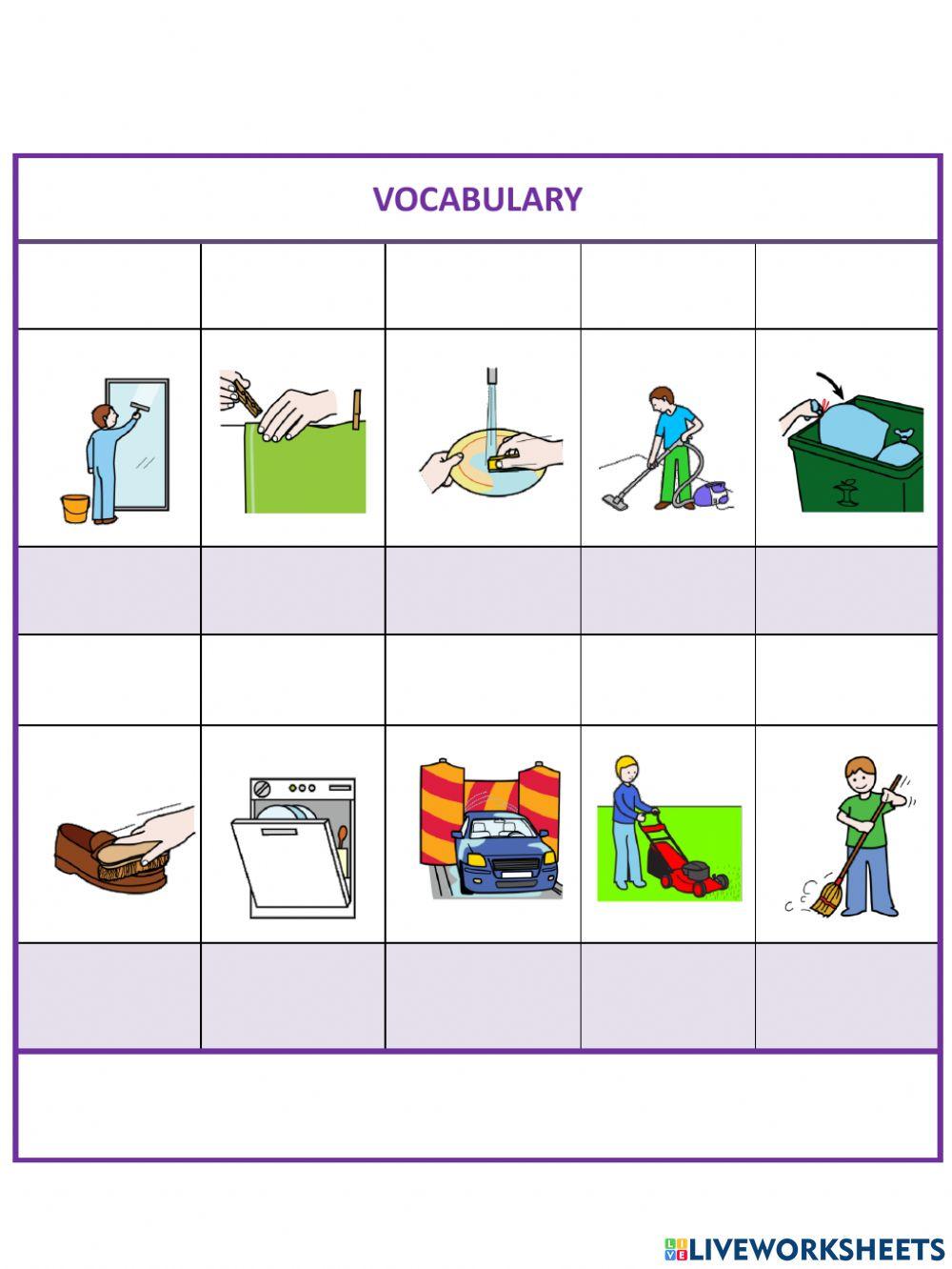 Vocabulary