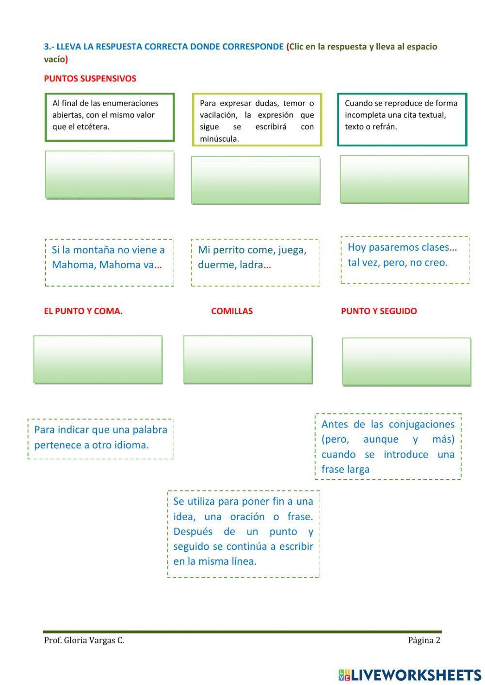 Signos de puntuación