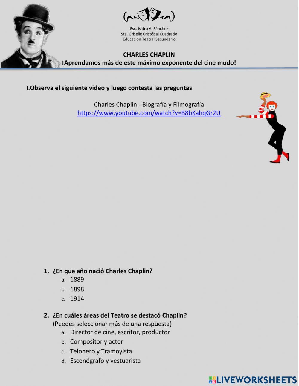 Tarea-Charles Chaplin