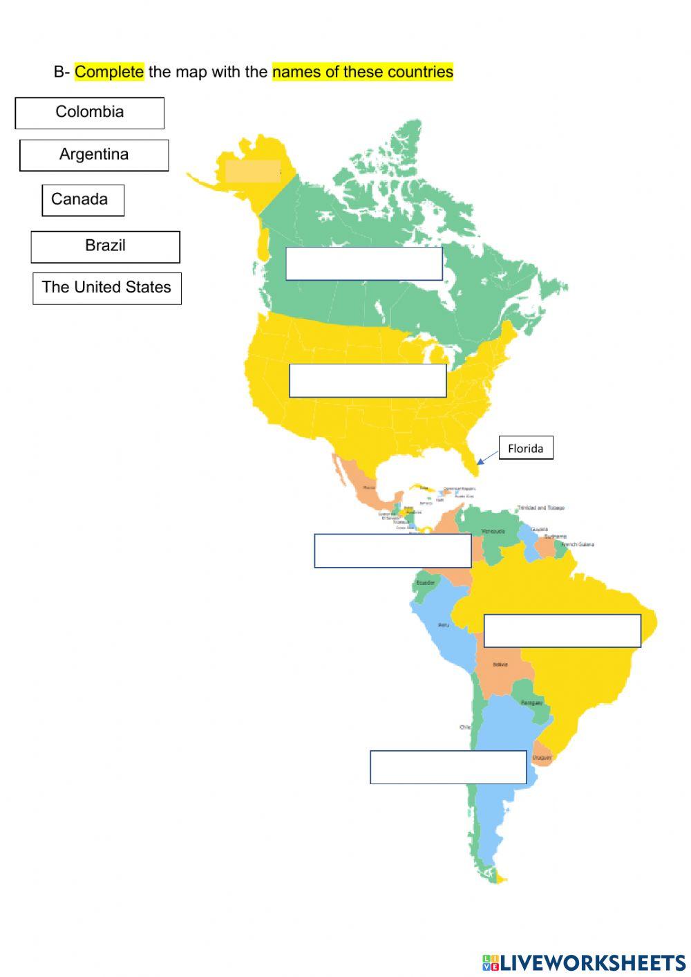 America and West Indies