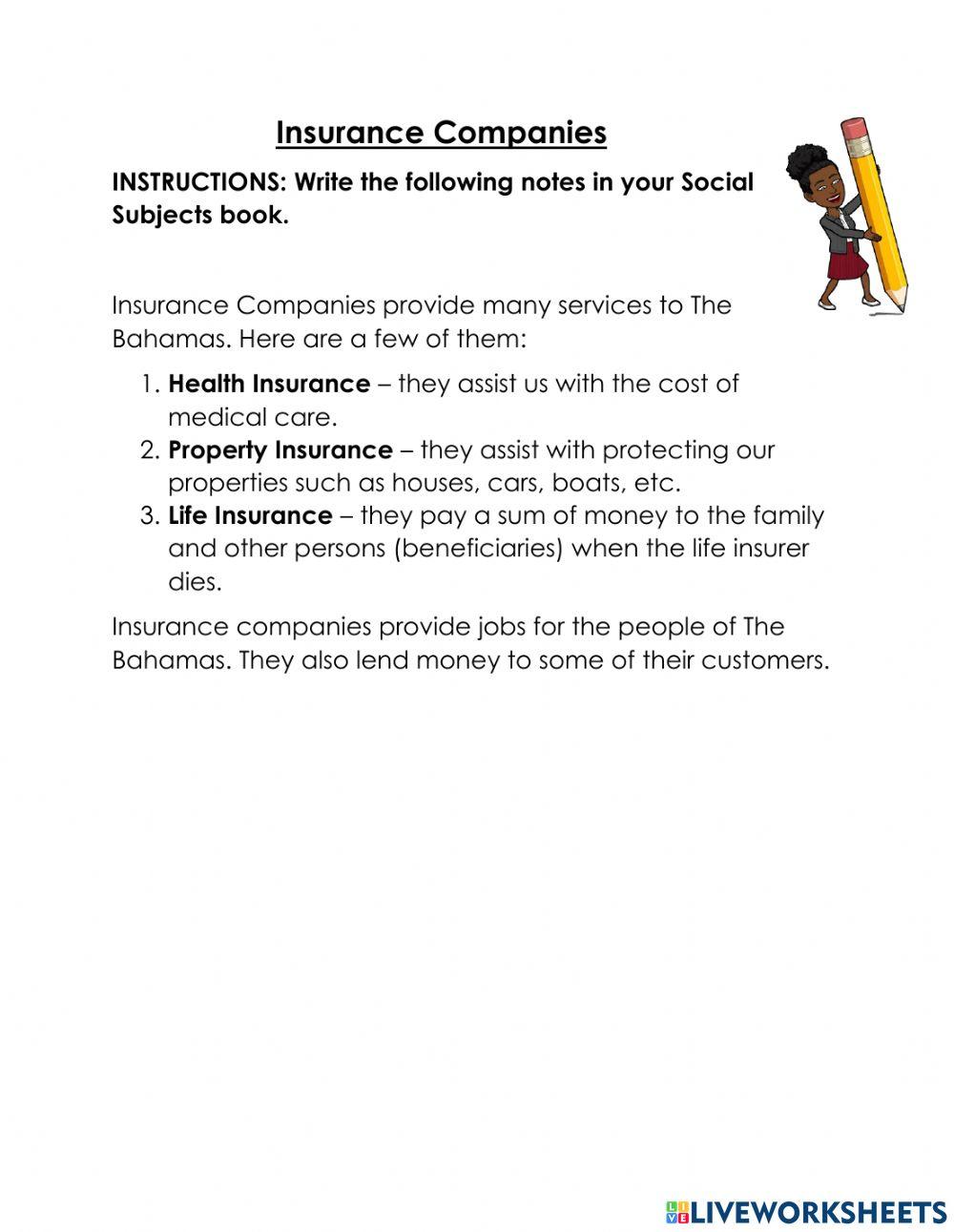 Insurance Companies