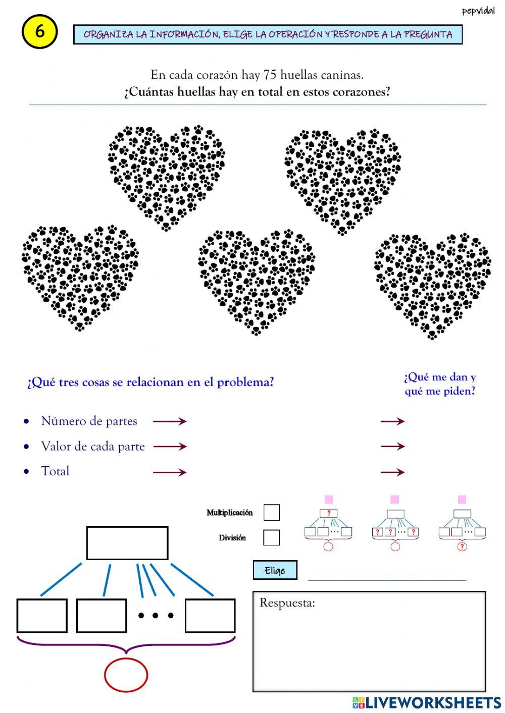 Estructura Multiplicativa problemas sencillos (6)