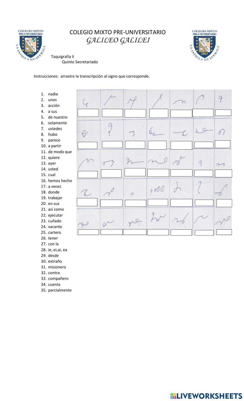 Taquigrafía II