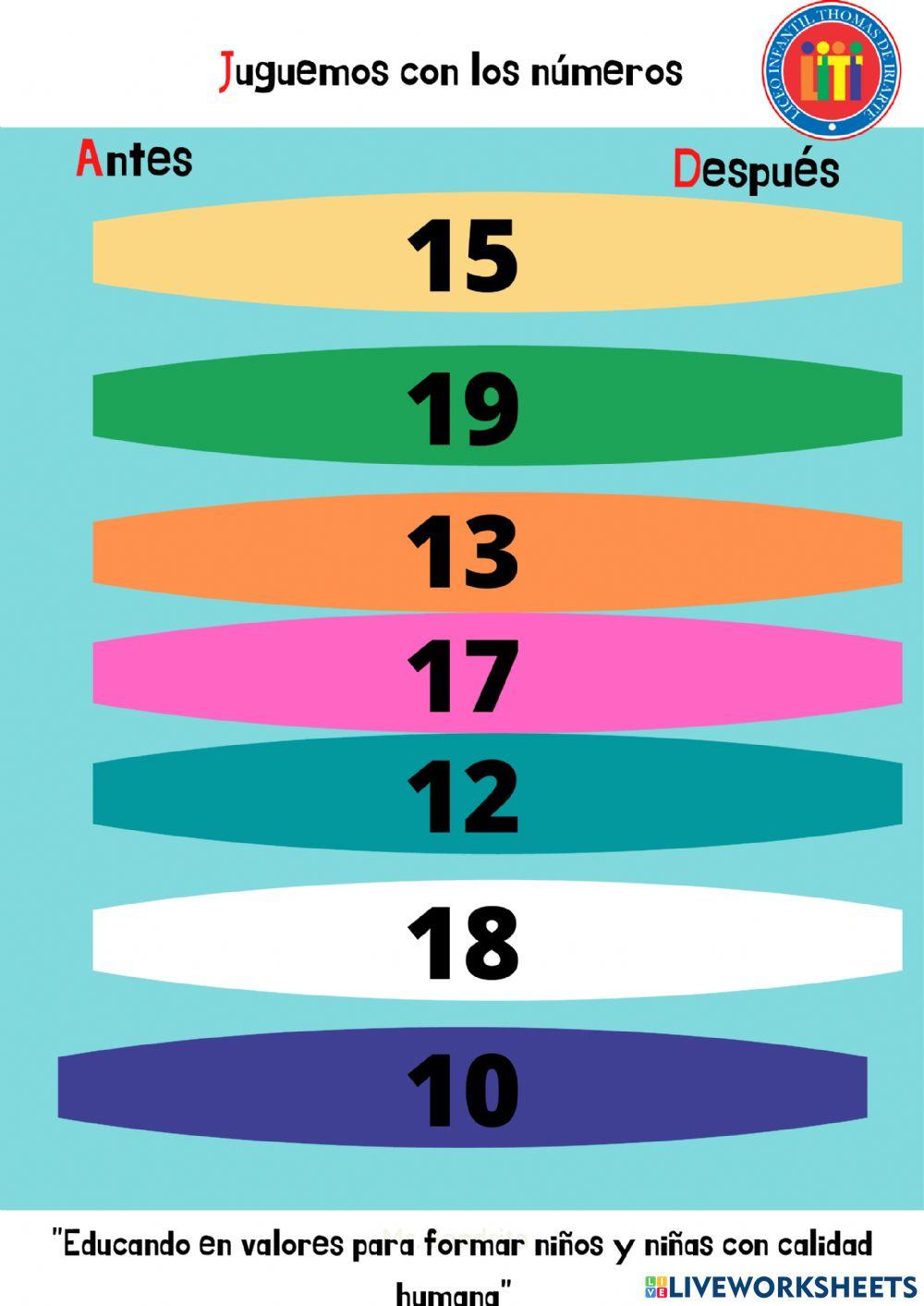 Anterior y posterior