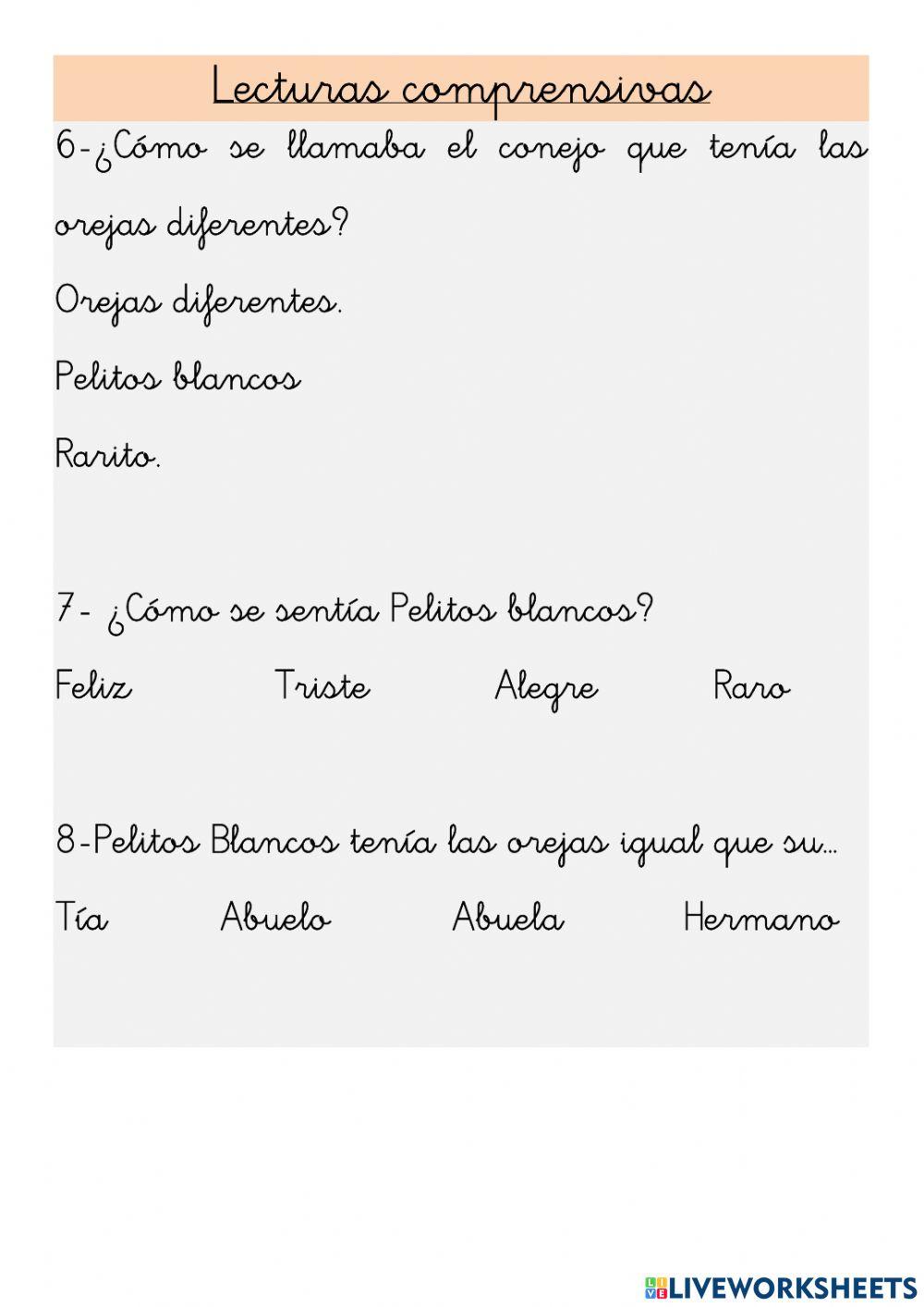 Lectura jueves 11 marzo 2021