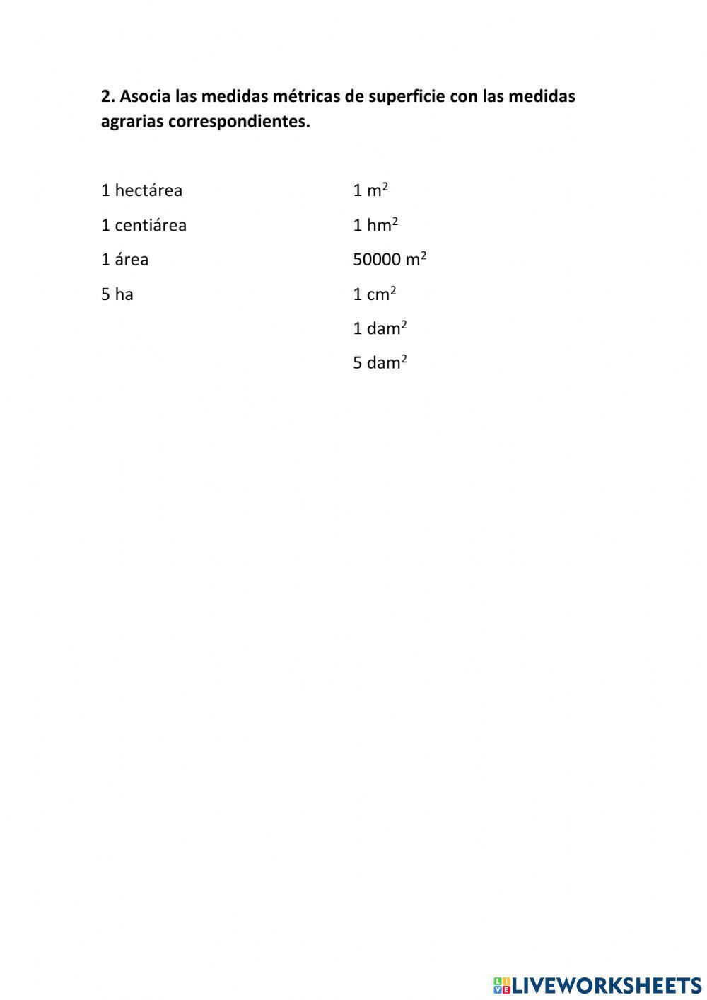 Leccion conversiones de medidas de superficie