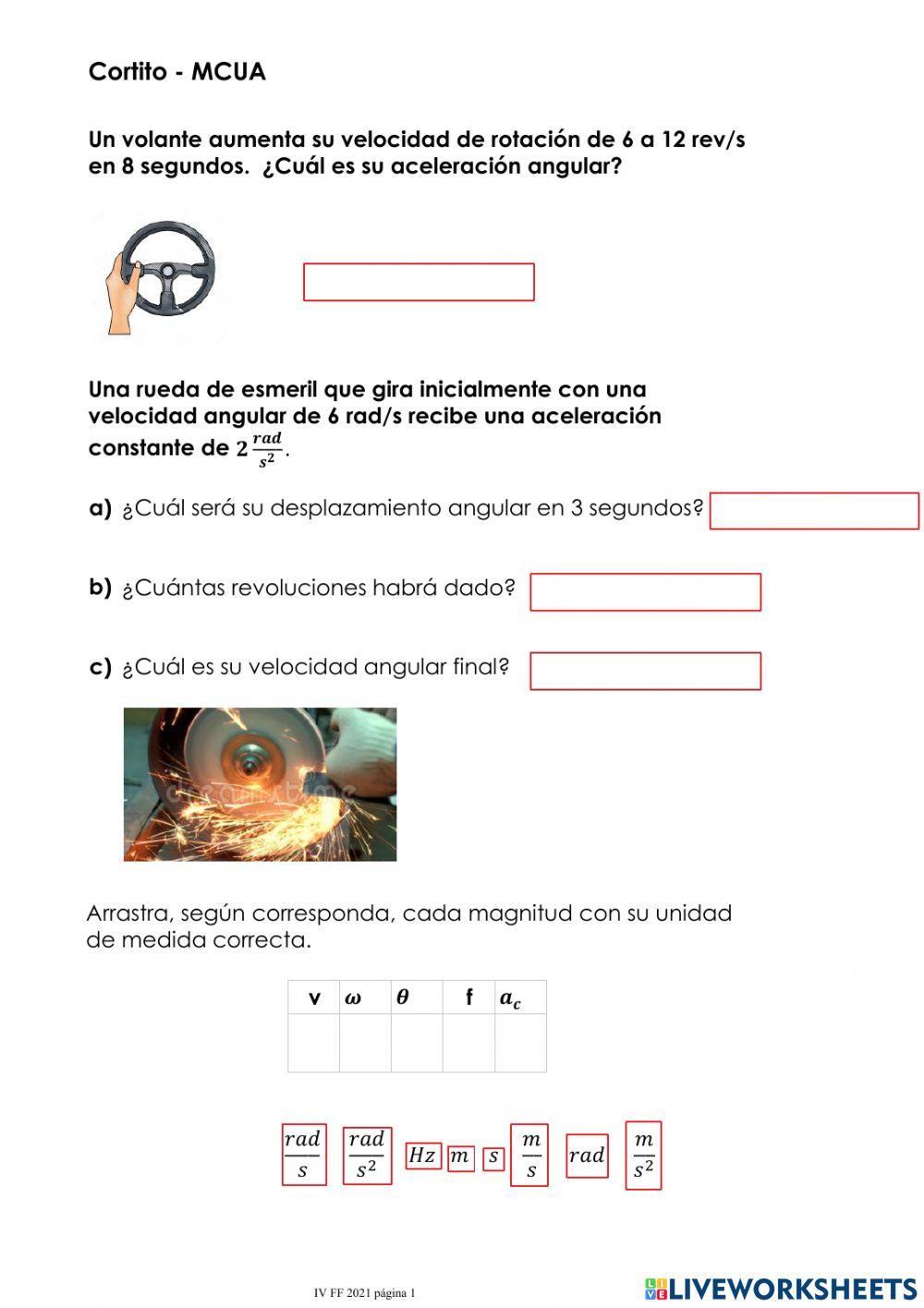 Movimiento circular acelerado