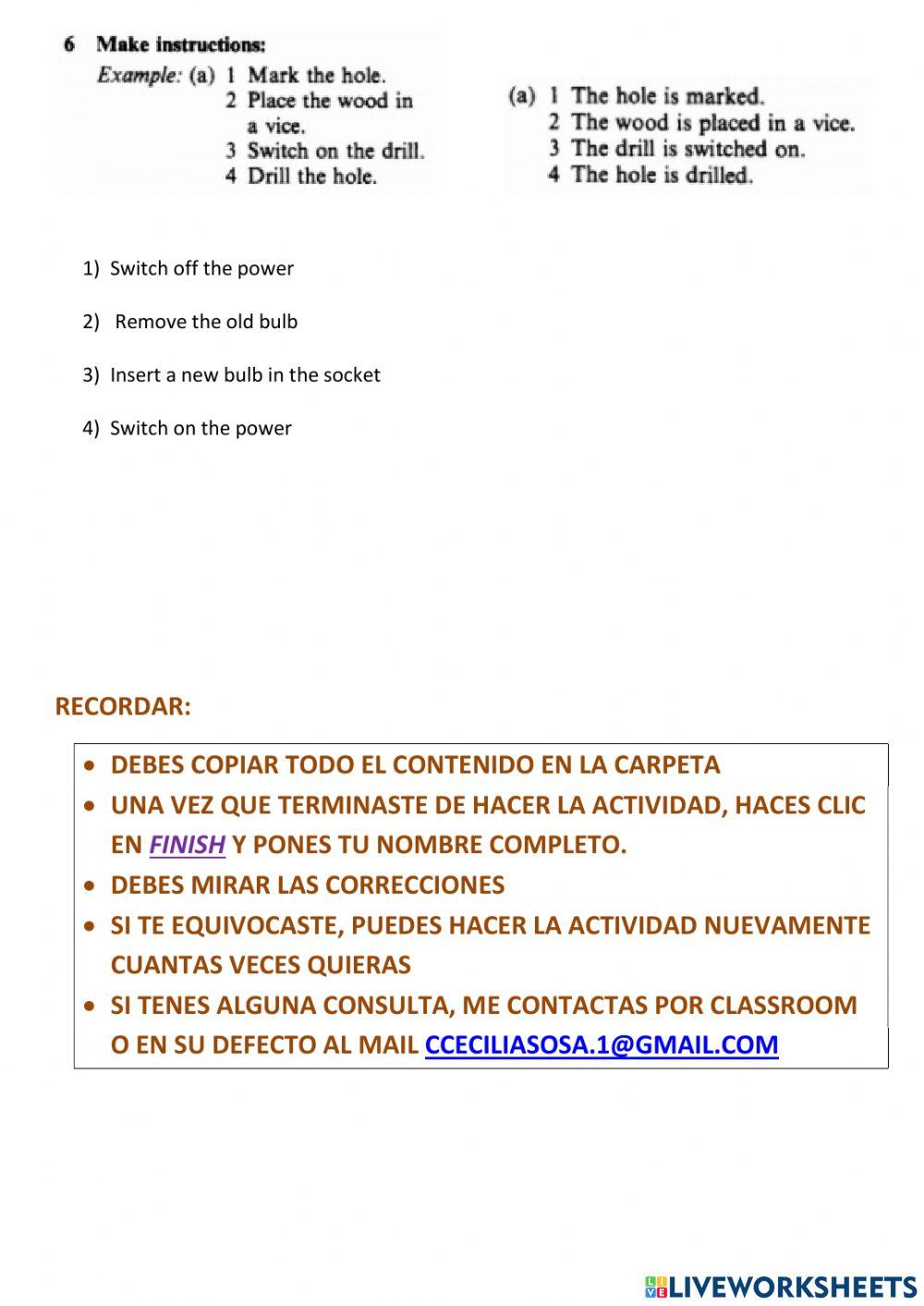 The nuts are loosened