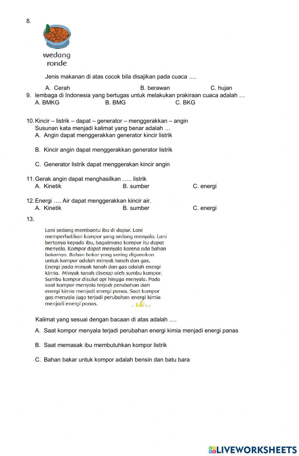 PTS Indonesia tema 5-6