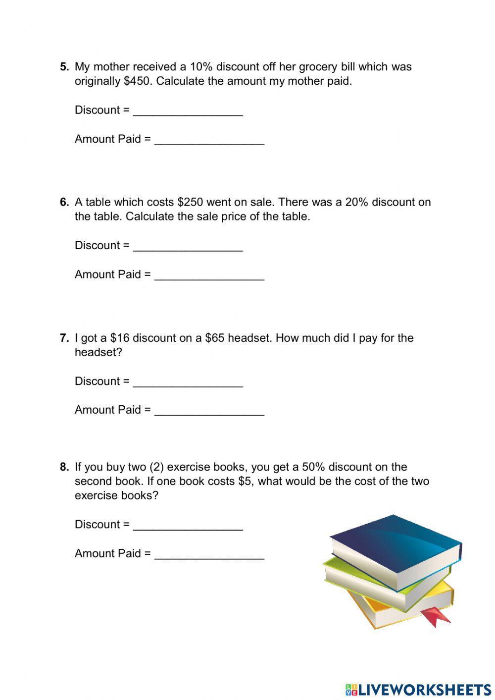 804357 Discount Worded Problems bmedford