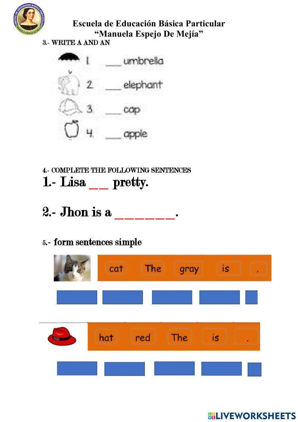 Examen Final de Ingles