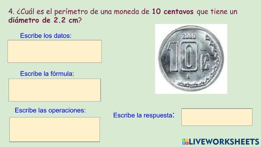 Perímetro del círculo