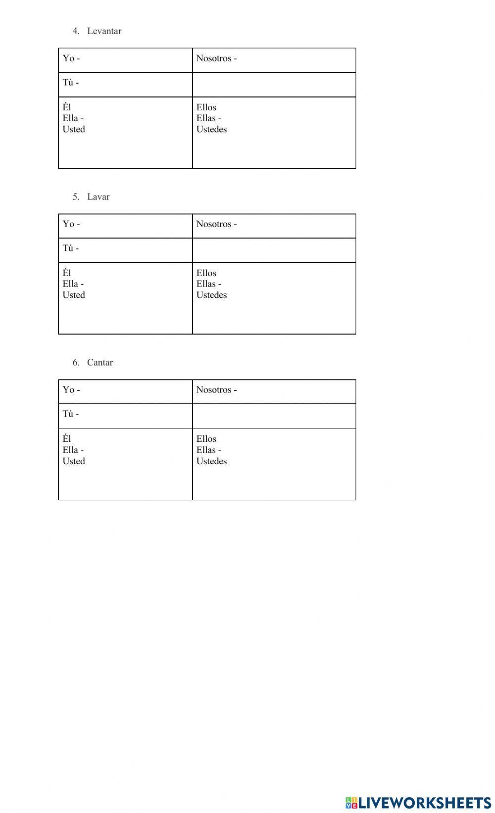 Preterite Tense in Spanish