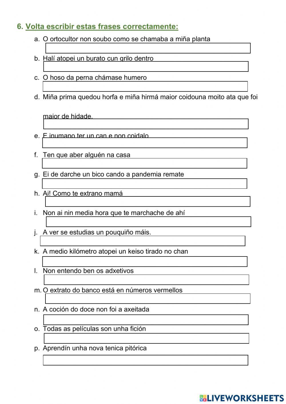 CONTROL TEMA 8 LINGUA GALEGA