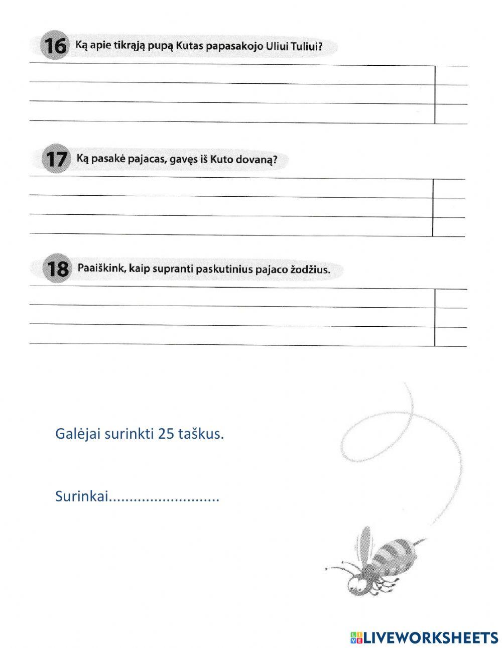 Teksto suvokimo testas Nr.6