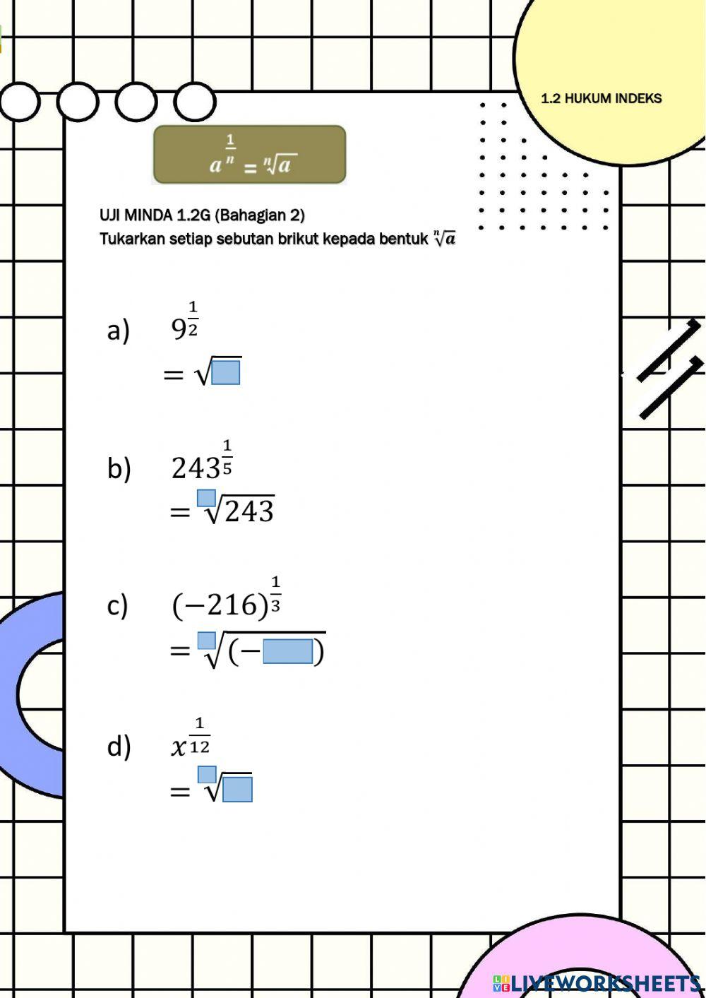 Hukum indeks 1.2g part 2