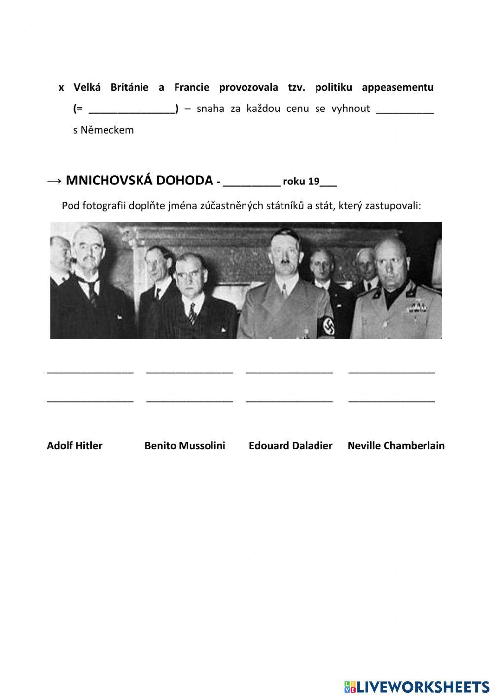 Československo ve 30. letech