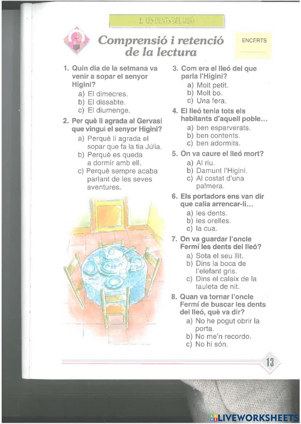 Les dents del lleó. Capitol 2