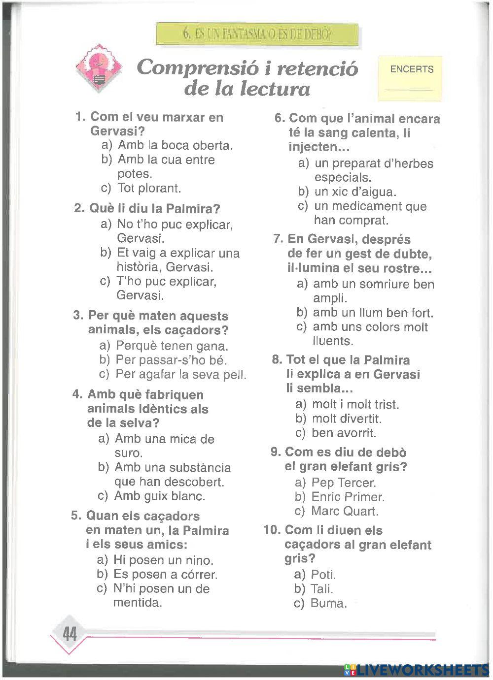 Les dents del lleó. Capitol 6