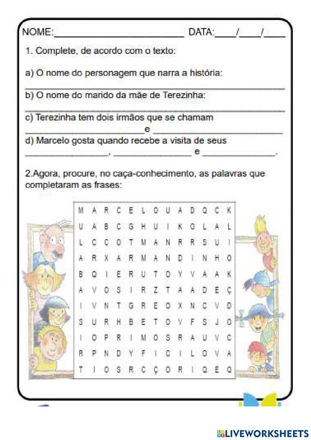 A família do marcelo