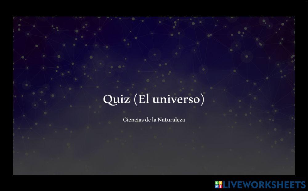 El universo
