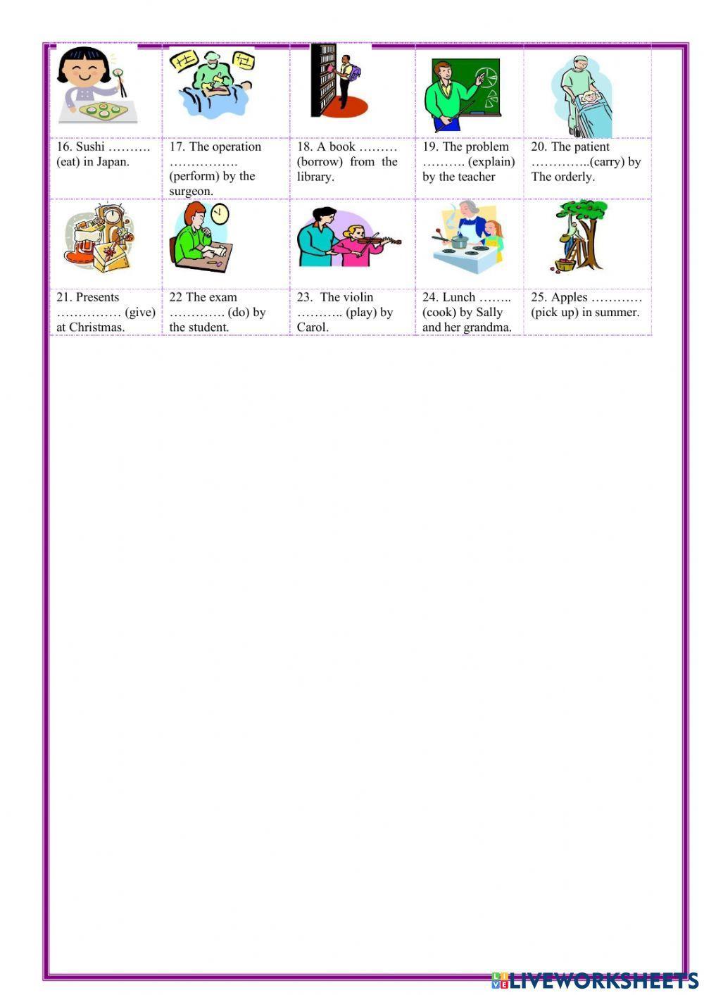 Present Simple Passive