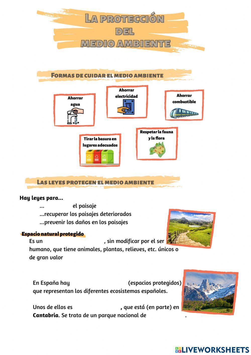 El impacto humano en el medio ambiente