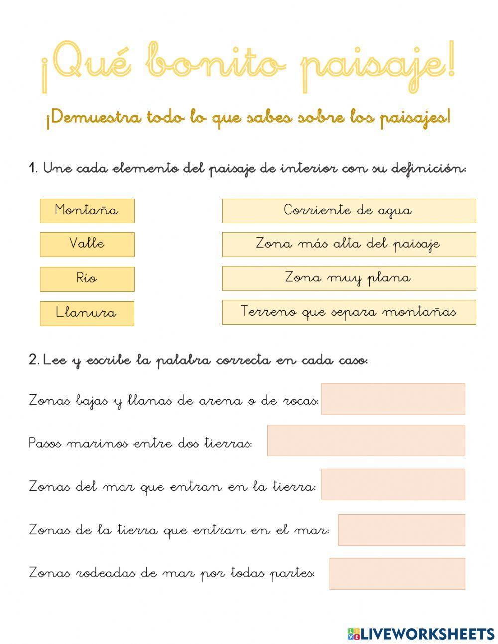 ¡Qué bonito paisaje!