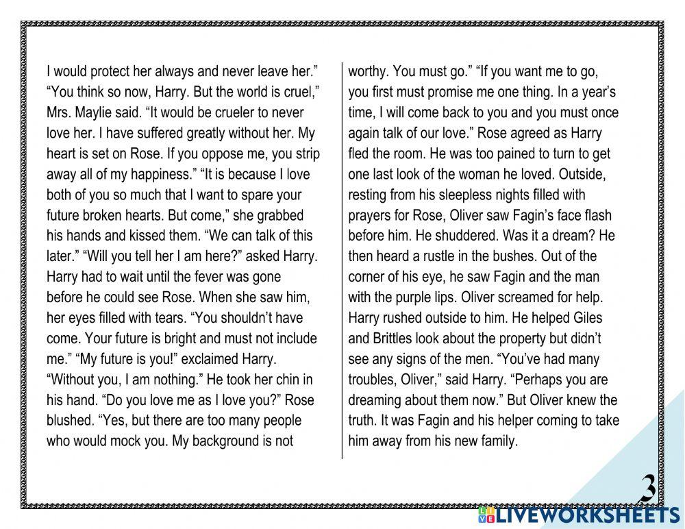 Oliver Twist - Chapter Ten