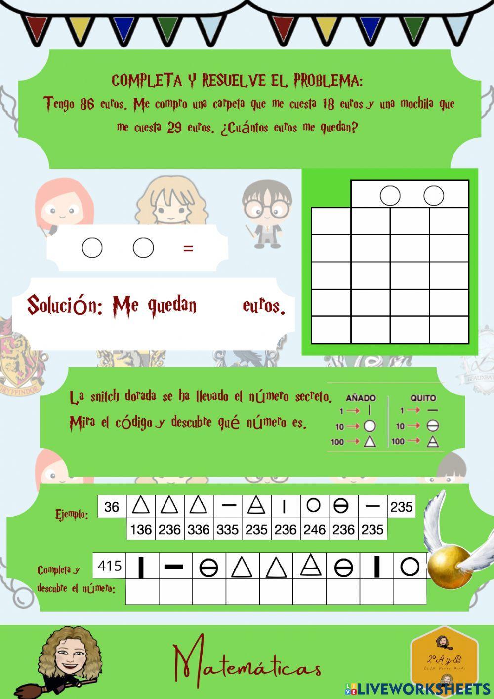 Doble resta y cálculo mental