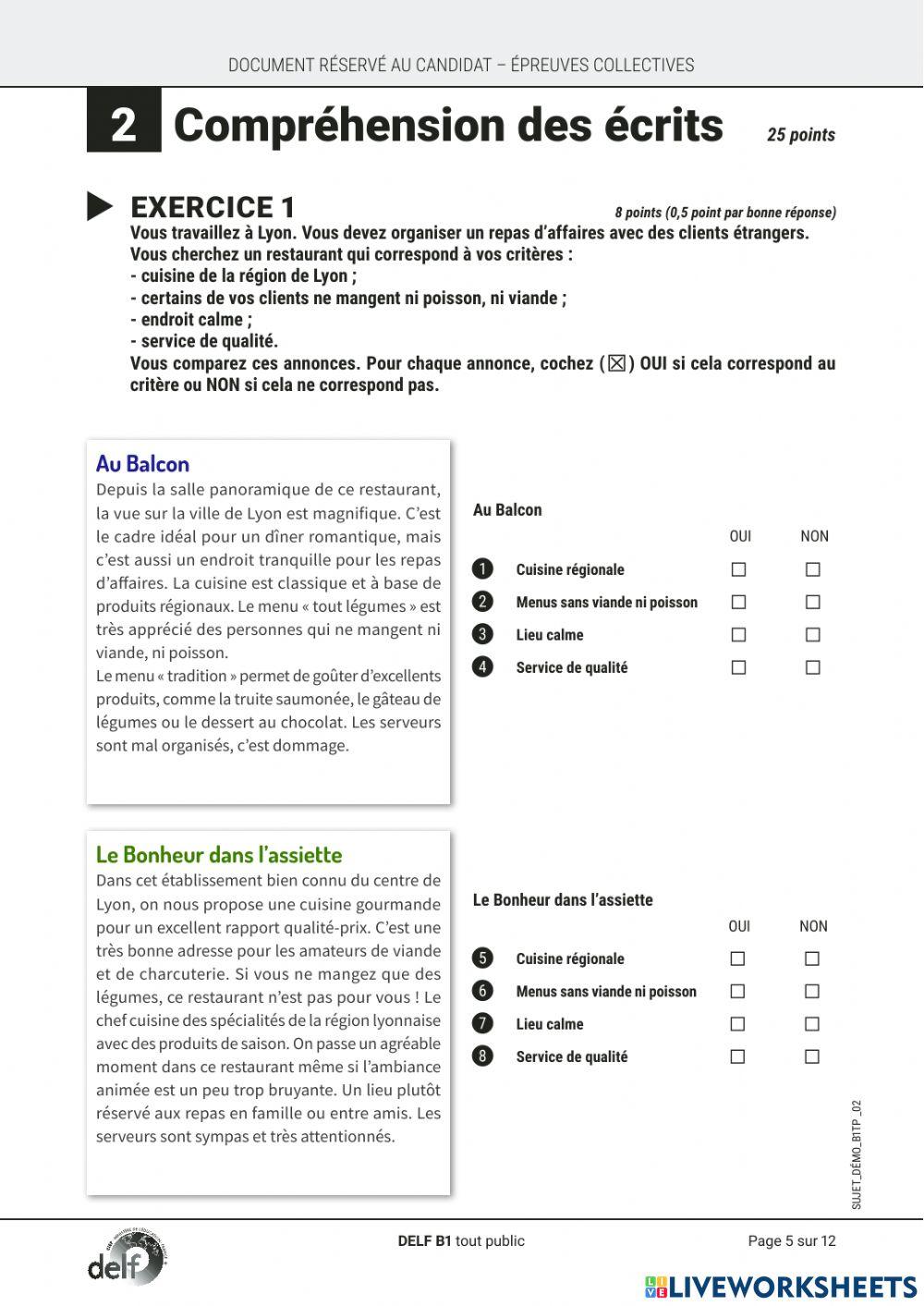 Delf B1 035 Online Exercise For Live Worksheets 42 OFF delf-b1-035-online-exercise-for-live-worksheets-42-off