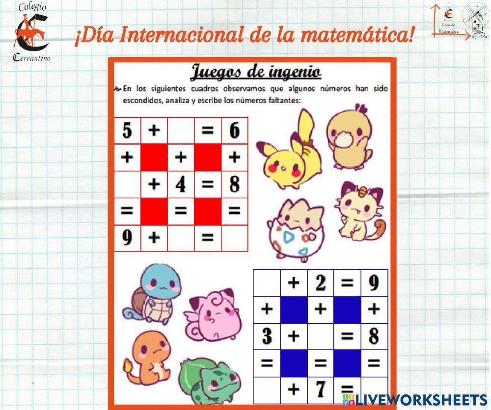 Acertijos matemáticos