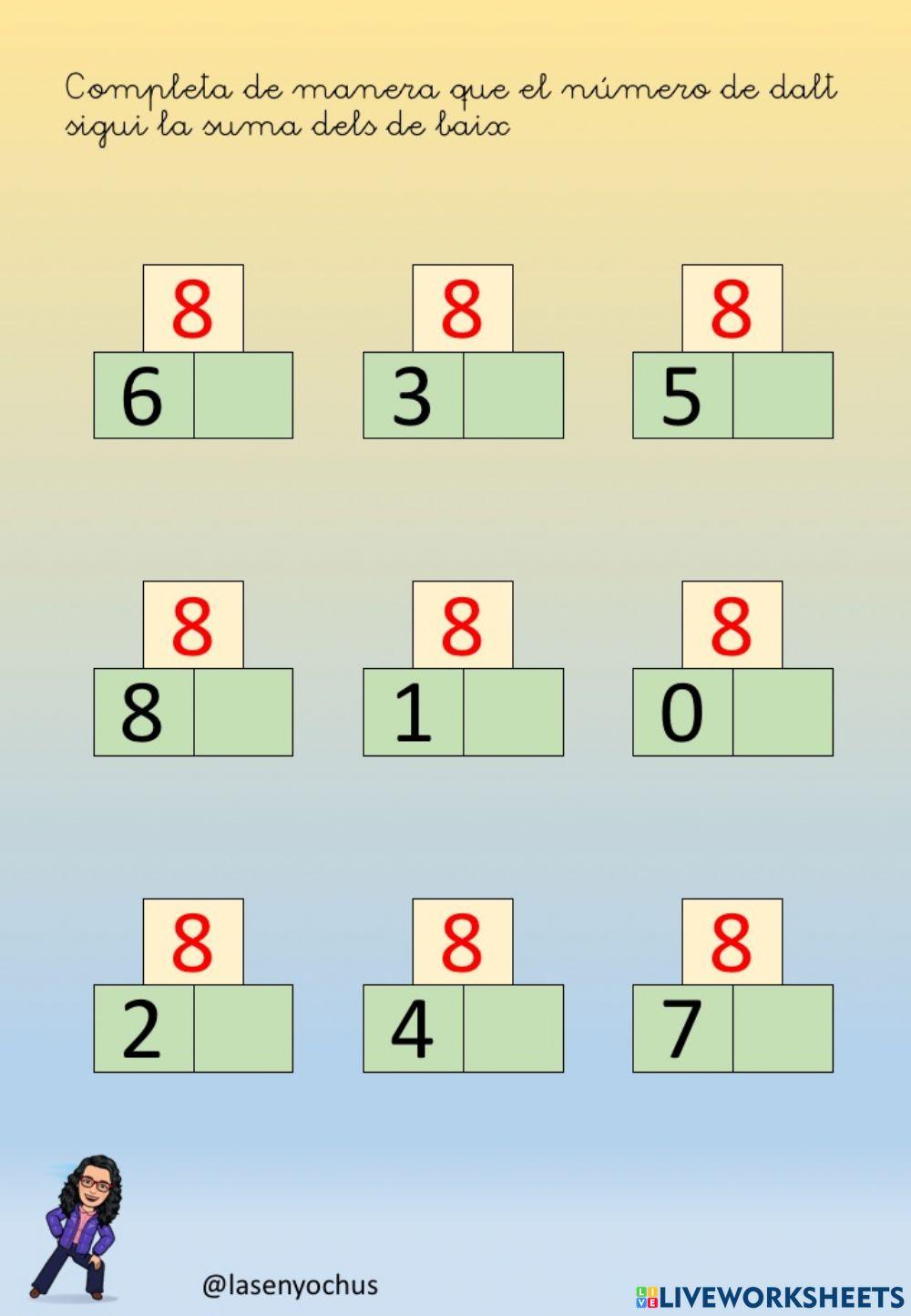 Descomposició del 8