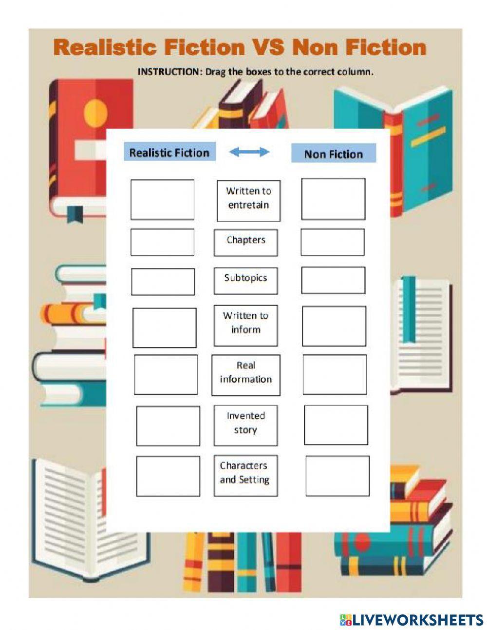 Fiction vs Nonfiction