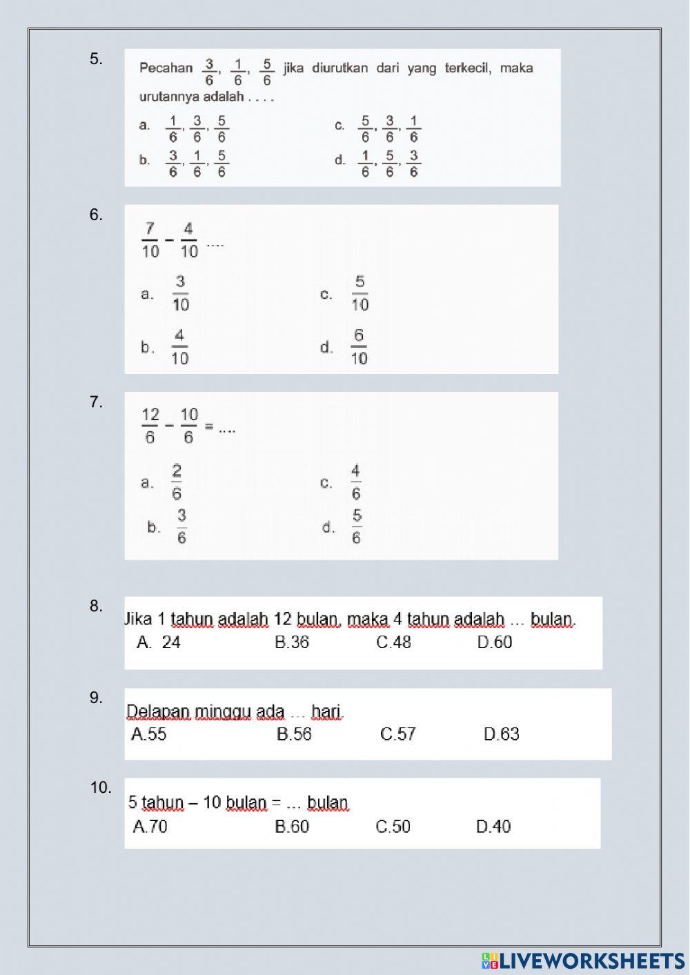 Review Tema 5 dan Tema 6