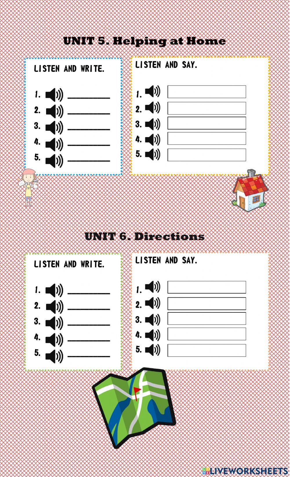 Listening & Speaking