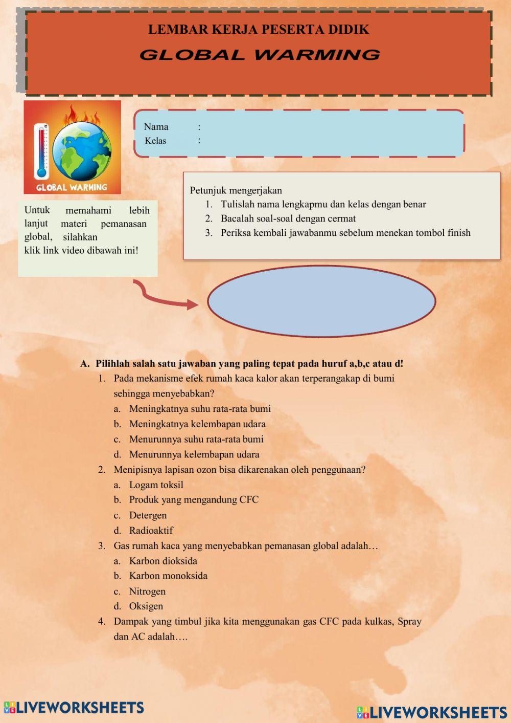 LKS Pemanasan Global