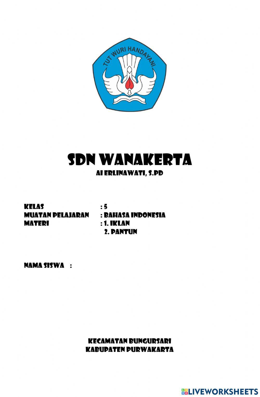 Lkpd bahasa indonesia (part 1)