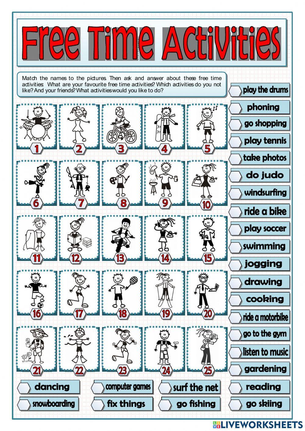 Free Time Activities