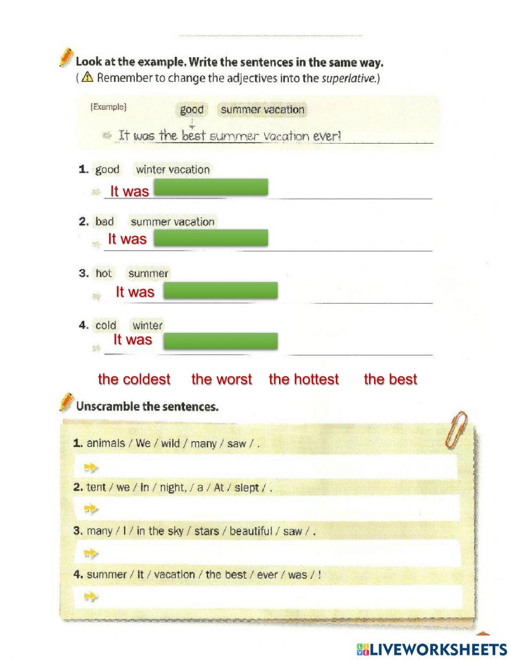 Great summer vacation !