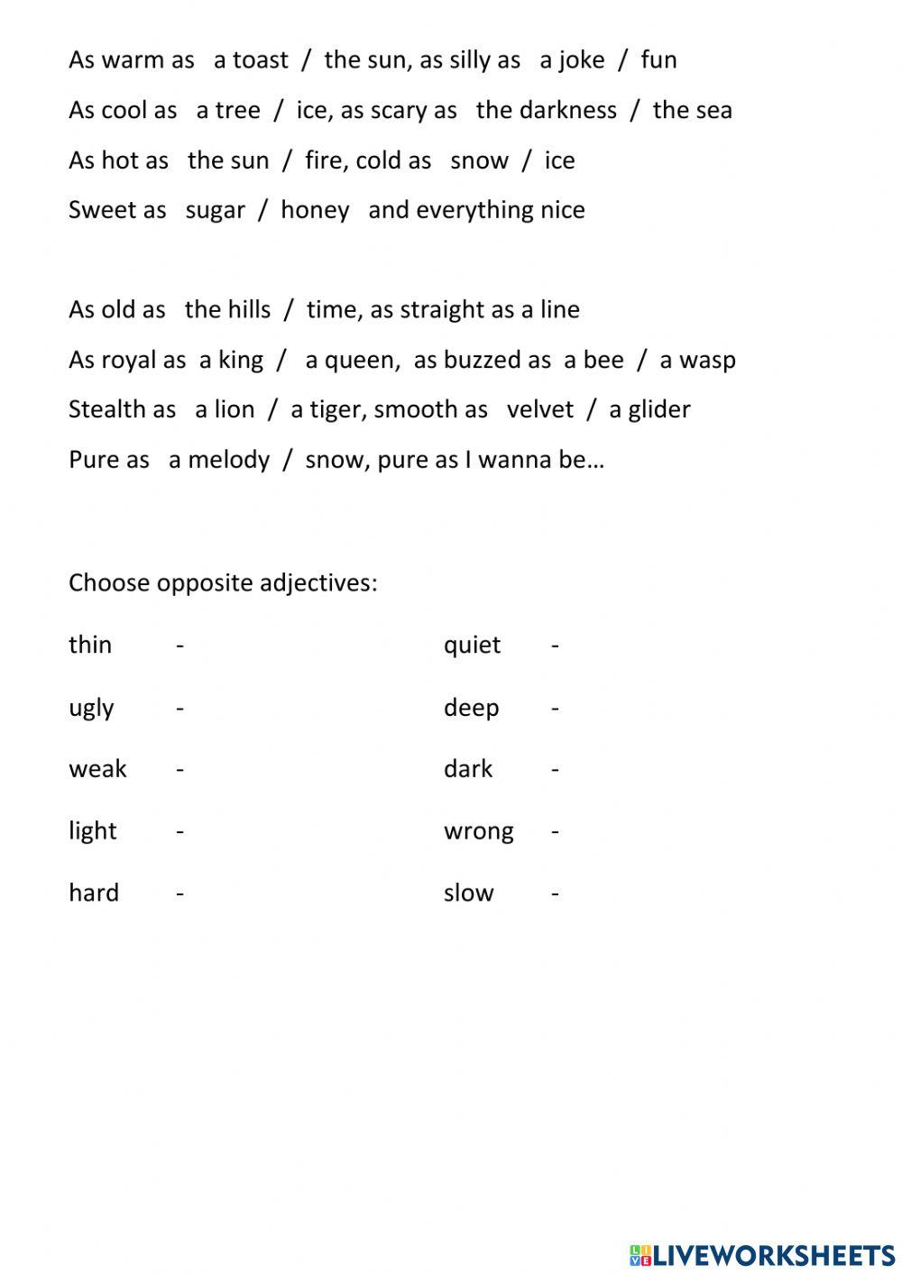 Everything at once - song