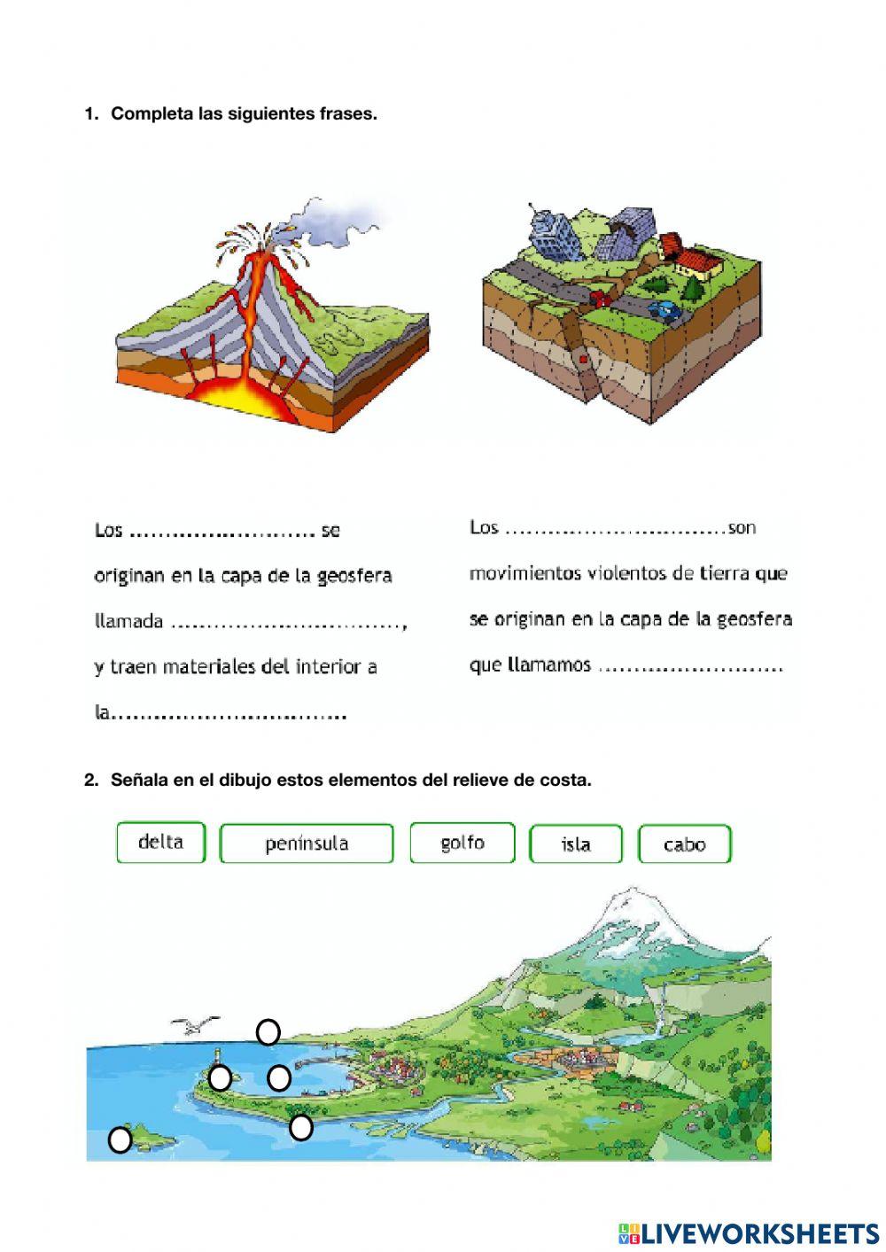 Autoevaluación Geosfera