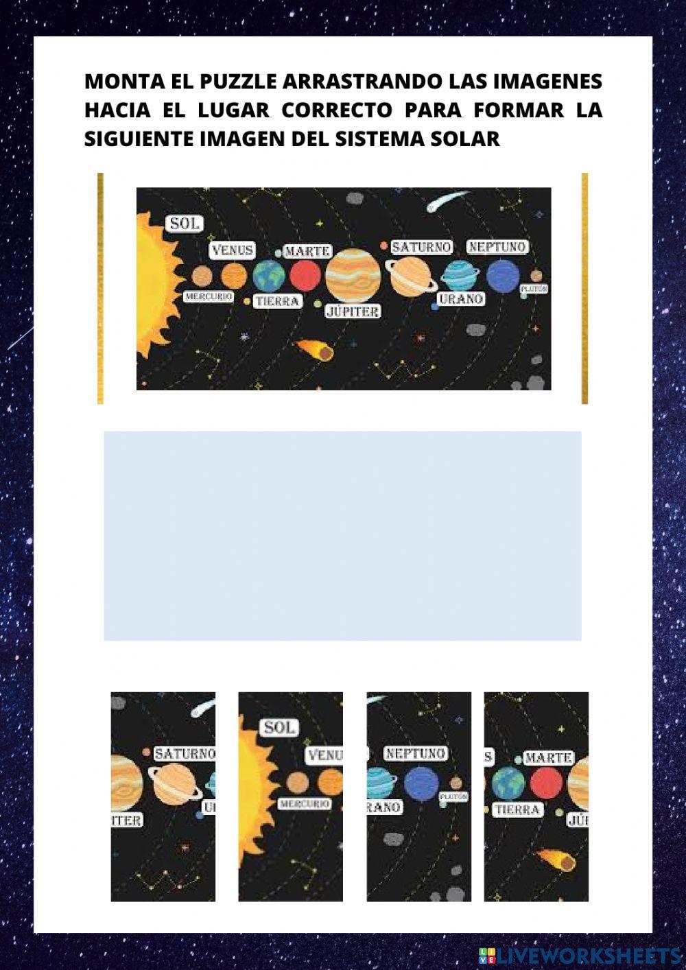 Puzzle del Sistema Solar